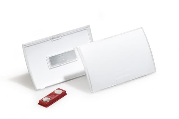 Durable Durable Nimikyltti Click Fold magneetilla 40x75mm 10 kpl