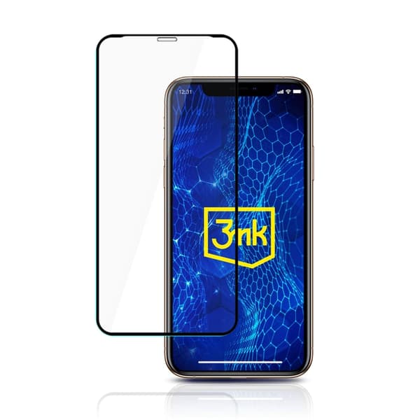 3mk Hardglass Max Lite til iPhone XS Max sort