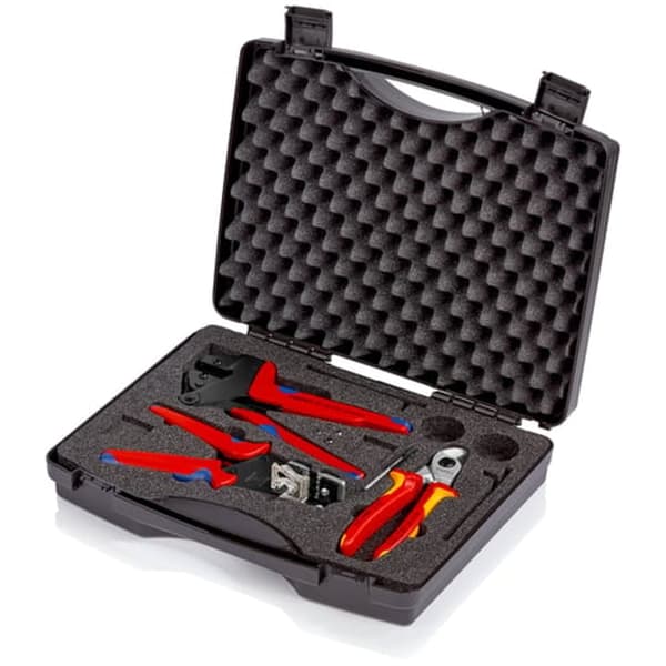KNIPEX Værktøjskuffert til Solcelleanlæg