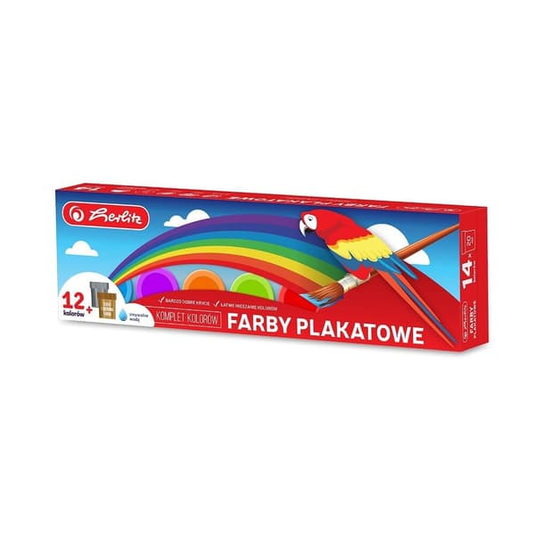 Skolaffischfärger 14 färger x 20 ml