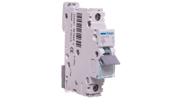 1P C 25A 10kA AC NCN125 NCN125 superlock-afbryder