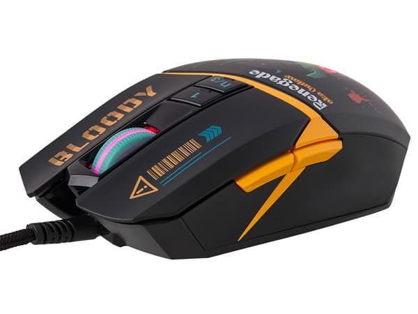 A4TECH BLOODY W63 Max RENEGADE Midnight USB Aktiveret Mus