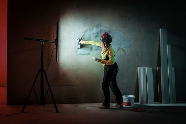 ALTAIR 5000 ARBEJDSLAMP MED STATIV