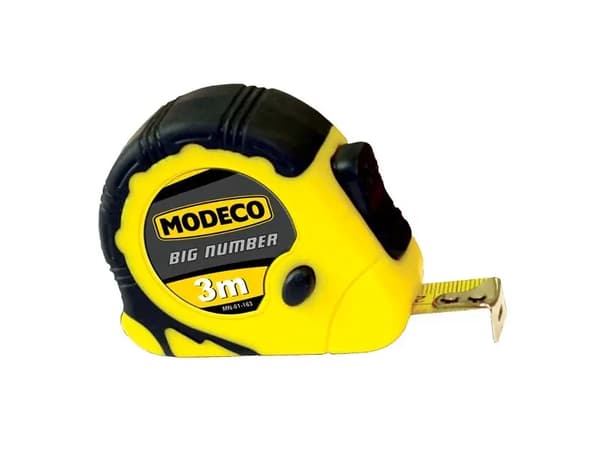 Modeco Rullebåndmål 500x1,9cm STORE TAL - MN-81-165