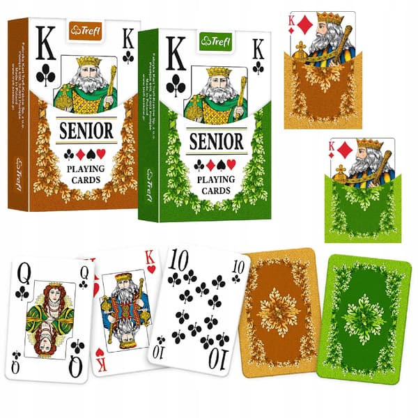 Trefl Kort Klassisk Senior 55 (K14917)