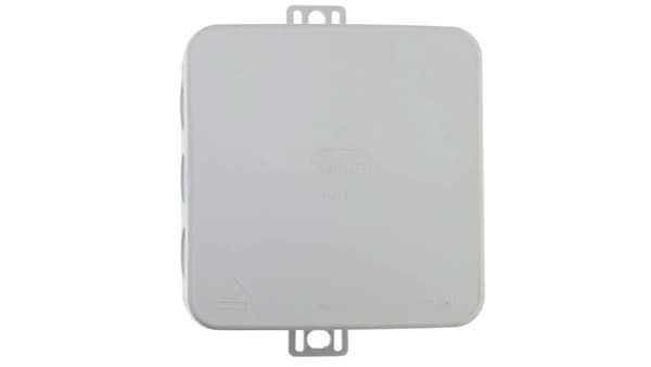 Simet SIMET Elinstallationsbox N6 utanpåliggande bar IP54 grå 83006002