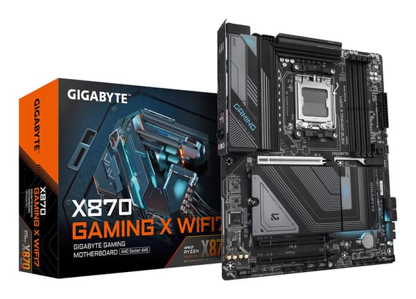 Gigabyte X870 GAMING X WIFI7 - moderkort - ATX - Socket AM5 - AMD X870