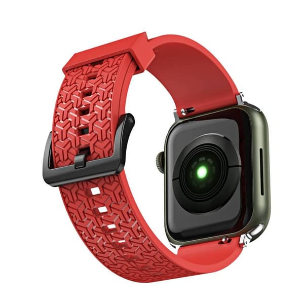 Klocka Y-armband för Apple Watch 38/40/41mm - Röd