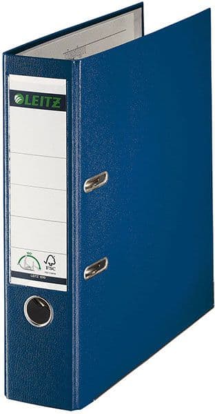 Leitz 180° ringbind A4 80mm blå (1010-50-35)