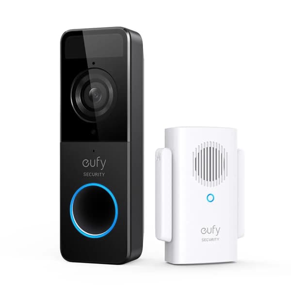 ANKER Battery Doorbell 1080p Black (E8