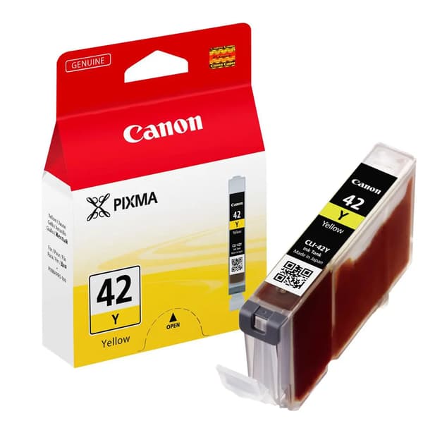 Canon blækpatron CLI-42Y - Gul