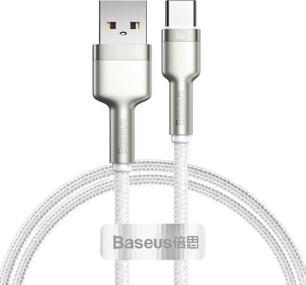 KABEL USB TIL USB-C 1M/HVID CAKF000102 BASEUS