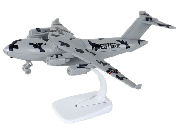 Militærfly Moro United figur HW-605 grå