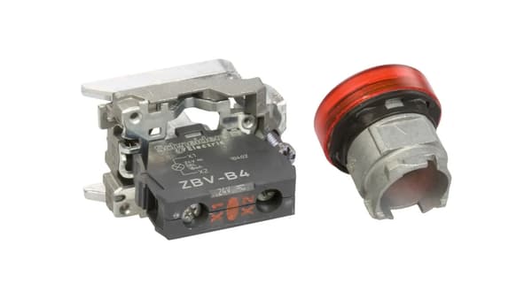 Signallampe 22mm rød 24V AC/DC LED XB4BVB4