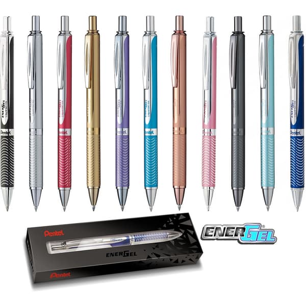PENTEL ENERGEL BL407 KUGEPEN, SØLV