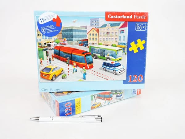 Palapelit 120 City Square CASTOR