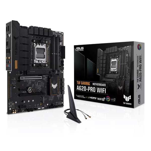 ASUS-emolevy TUF GAMING A620-PRO WIFI - ATX - Socket AM5 - AMD A620
