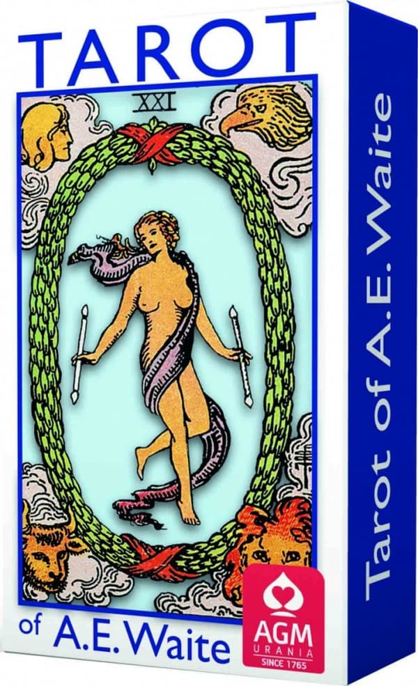 Tarotkort A E Waite Tarot ST Blå E