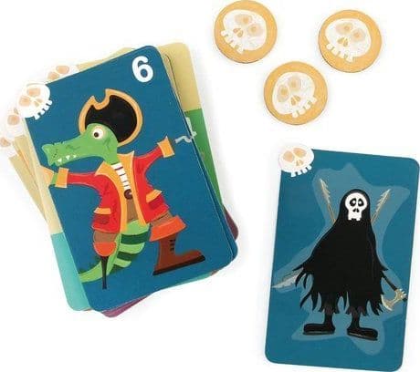 4i1 Puslespil - Piratekspeditionskort