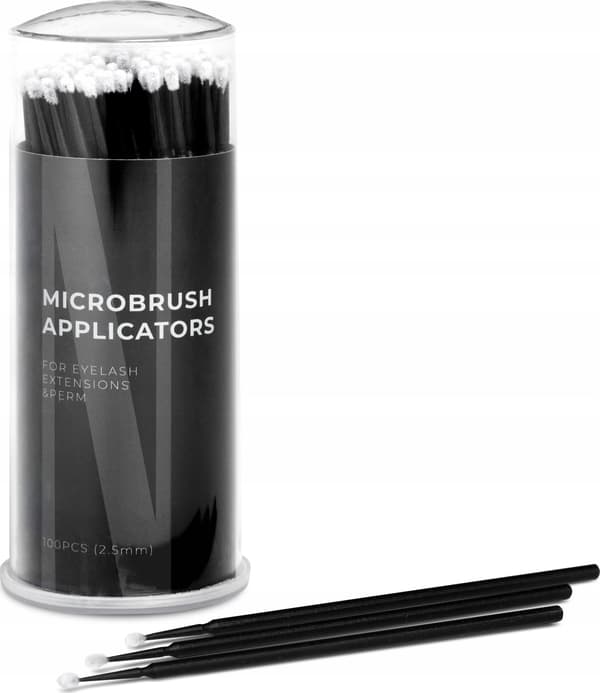 Nanolash_Microbrush mikroapplikaattorit ripsille 2,5mm 100kpl.