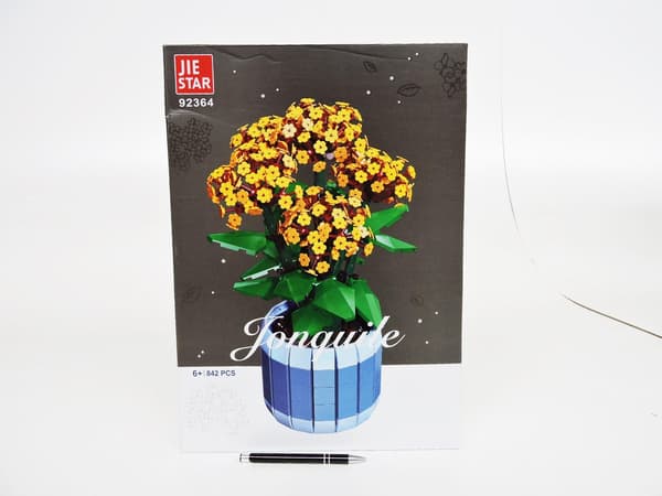 *SLUBAN 842 el. blomster, gul buket