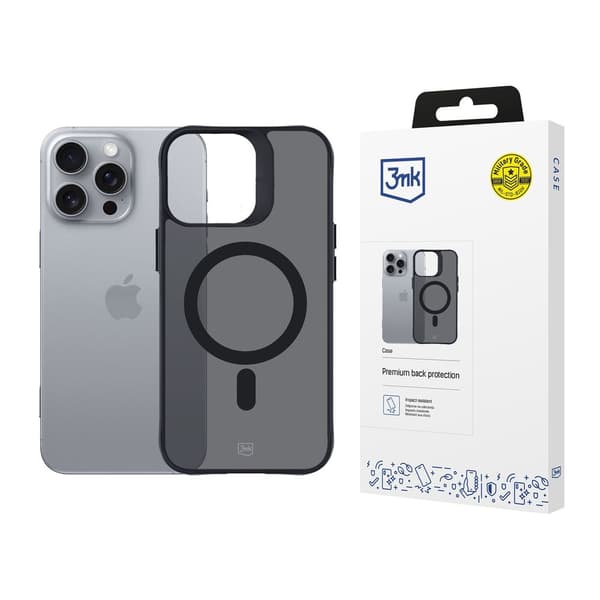 3MK Smoke MagCase iPhone 16 Pro Max