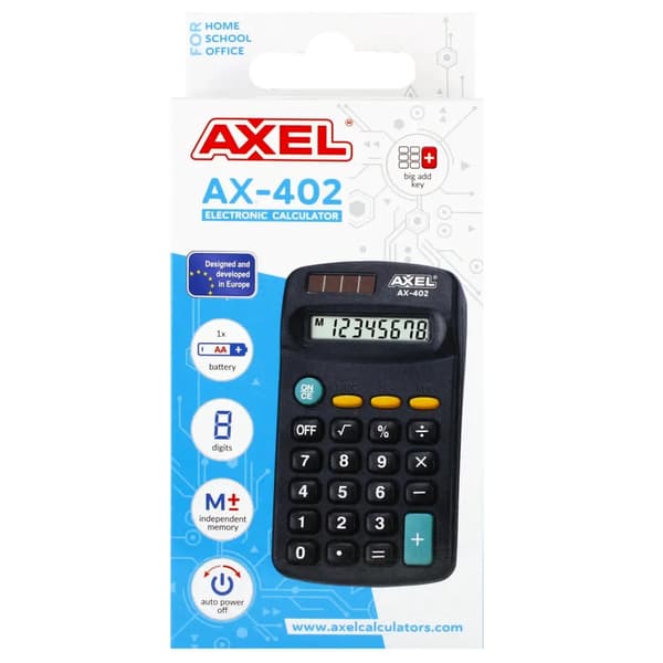 Axel AX-402 Lommeregner