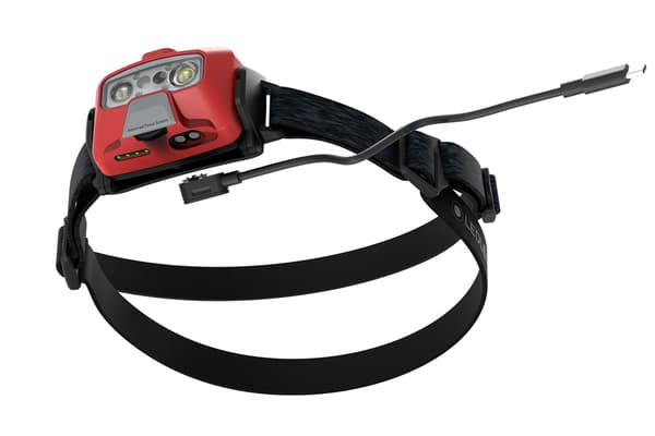 Ledlenser HF6R Core punainen otsalamppu