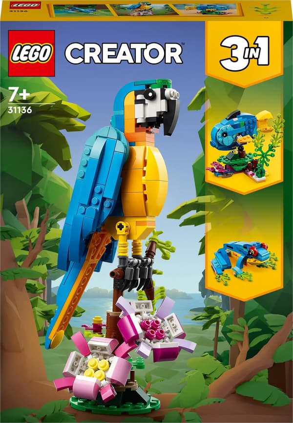 Rakennussetti Lego Creator Exotic Parrot
