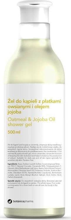 Botanica Botanicapharma_kaura-munasuihkugeeli tippakauralle ja munaöljylle 500ml