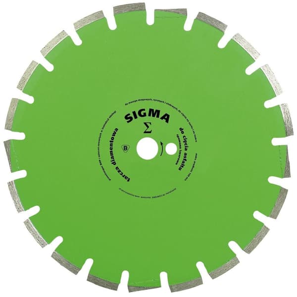 SIGMA 350MM SEGMENTERET DIAMANTKLINGE