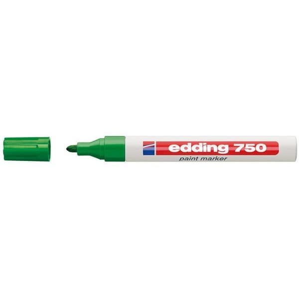 Edding malingsmarkør Edding 750 GRØN (750/004/ZI ED)