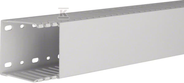 tehalit Kanal comb HNG halogenfri 75x75mm PC-ABS ljusgrå HNG75075 /2m/