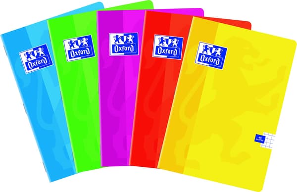 Oxford Skolehæfte A5/32 med Oxford Touch Margin