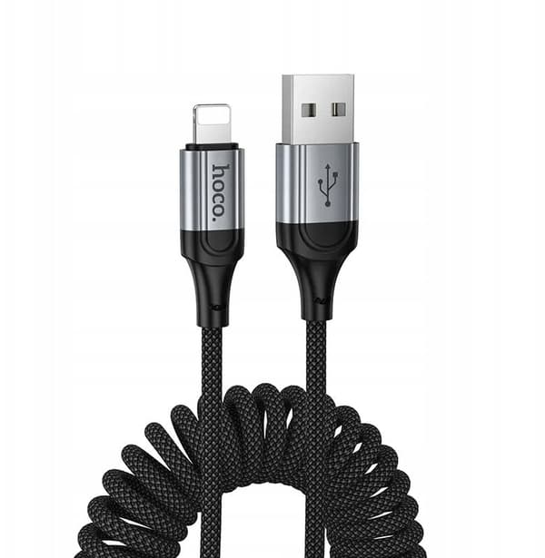 USB C - Lightning-kaapeli Hoco PD 27W 1,5 m X121 musta