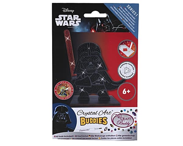 2D Darth Vader Diamantmosaik