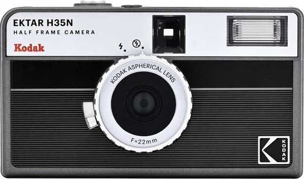 Kodak EKTAR H35N Kamera Stribet Sort