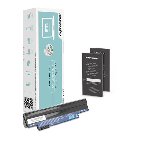 Movano batteri til Acer D255, D260 notebook (10.8V-11.1V) (4400 mAh)