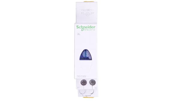 Schneider Modullampe blå 110-230V AC IiL (A9E18323)