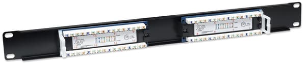 Intellinet 513548 Patchpanel Cat5e UTP, 16 RJ45-portar