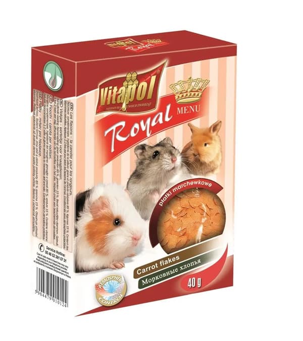 VITAPOL Menu porkkanahiutaleet jyrsijöille 40g