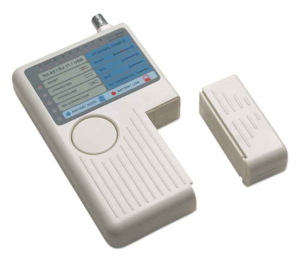 Intellinet 351911 johdotustesteri RJ45, RJ11, USB, BNC