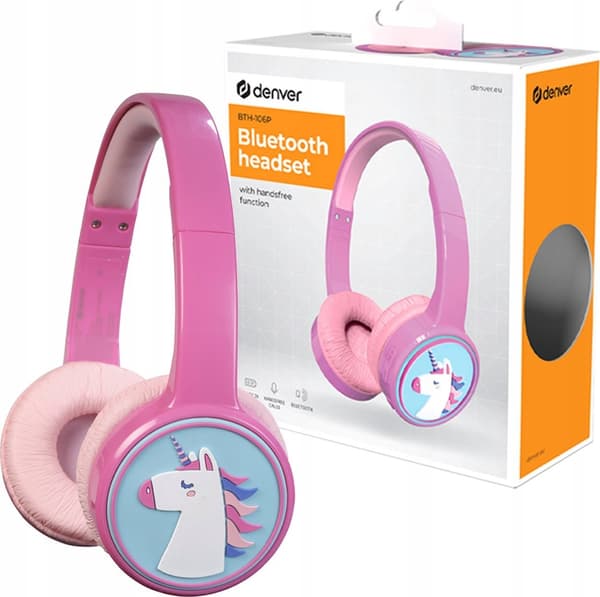 On-Ear Hovedtelefoner til Børn Denver BTH-106P pink