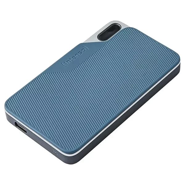 Intenso Ekstern SSD TX100 - 250 GB - USB 3.2 - Grå/Blå