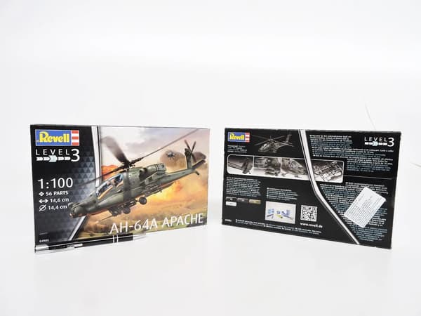 Helikopteri 1:100 04985 AH-64A Apache Revell