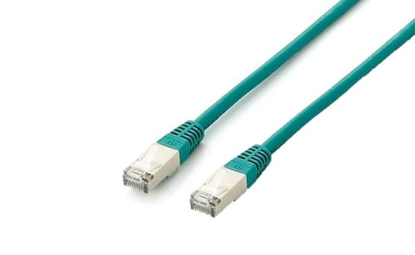 Equip Patchkabel, S/FTP, Cat6A, PIMF, HF, 15m, grøn (605648)