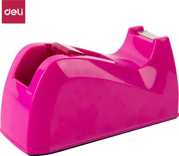 Deli TEJPHÅLLARE FÖR HÄFTTEJP DELI 815A ROSA