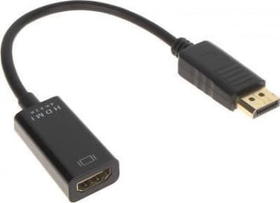 AV DisplayPort-adapter - HDMI sort (DP-W/HDMI-G)