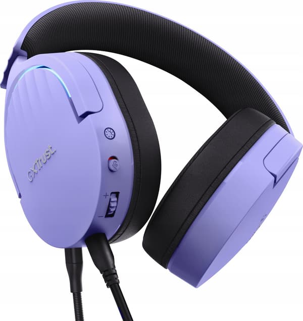 Hovedtelefoner GXT490P FAYZO 7.1 USB lilla