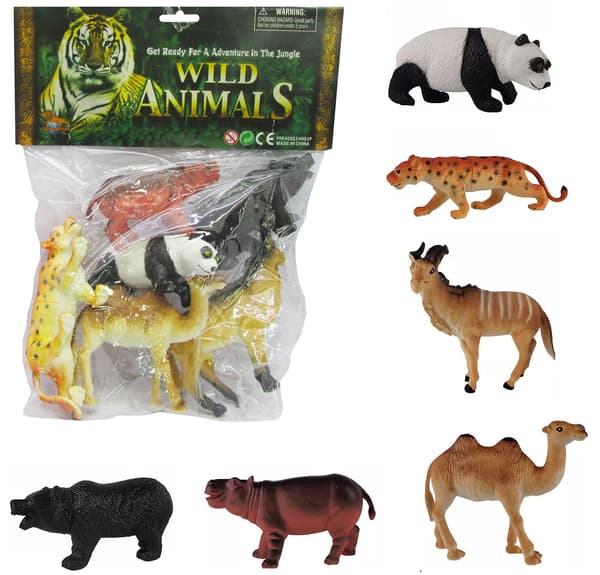 ZOO Djur 6st